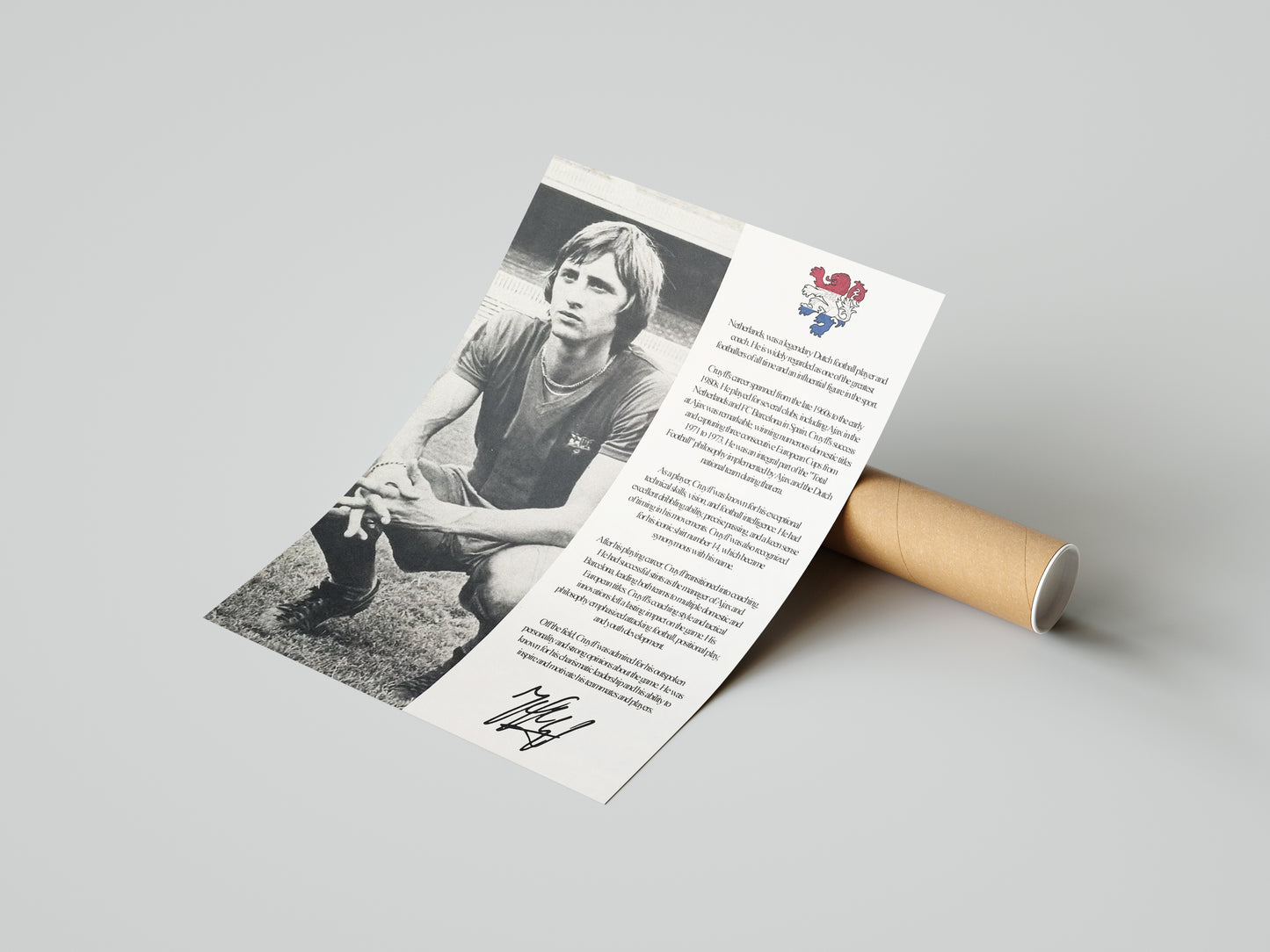 Johan Cruyff Poster