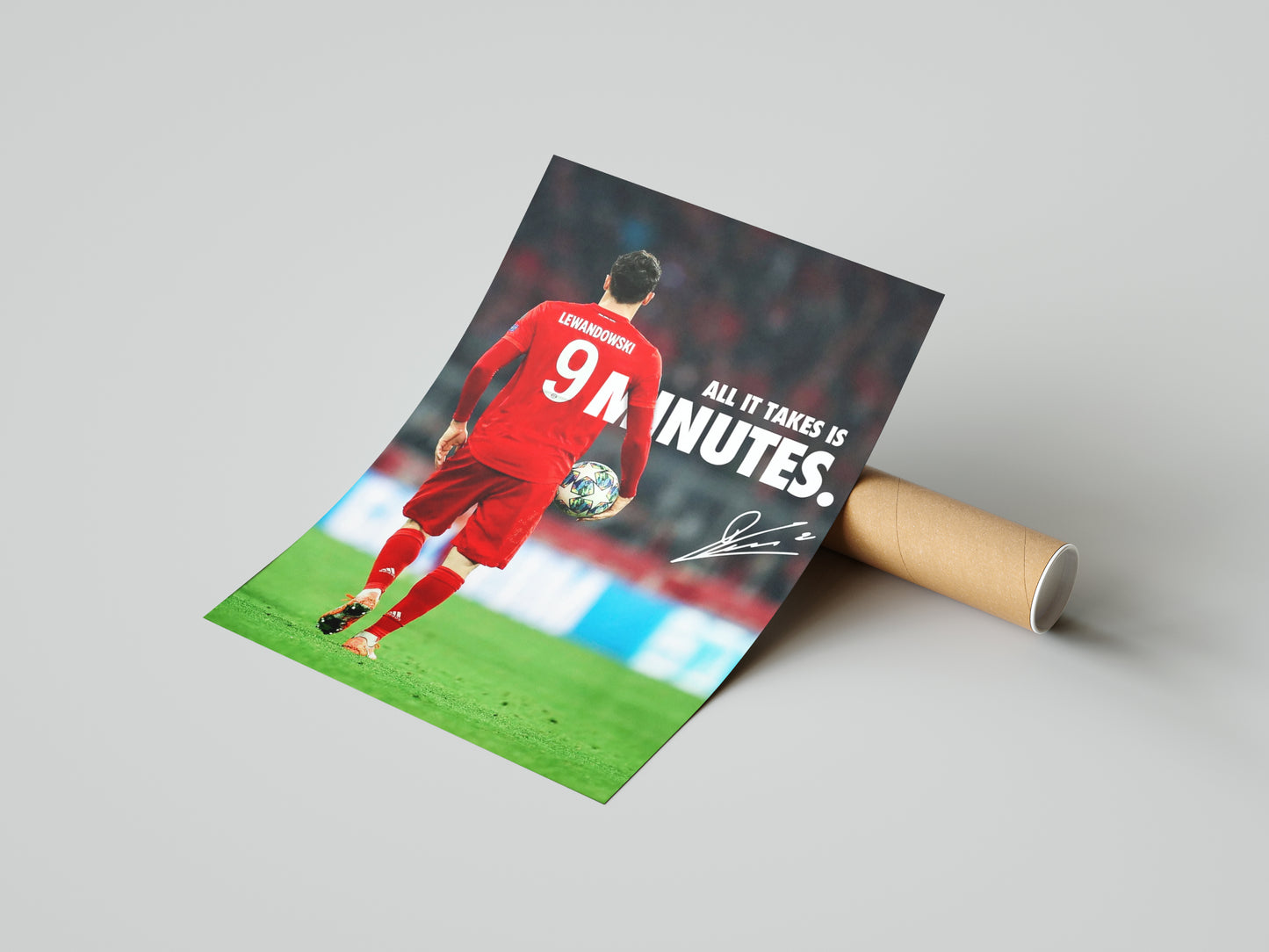 Robert Lewandowski "9 Minutes" Poster