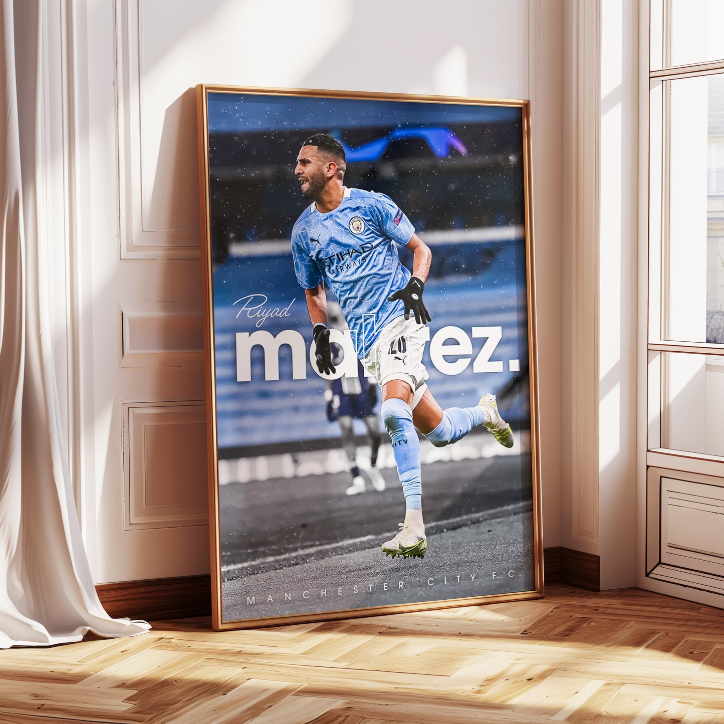 Riyad Mahrez Poster