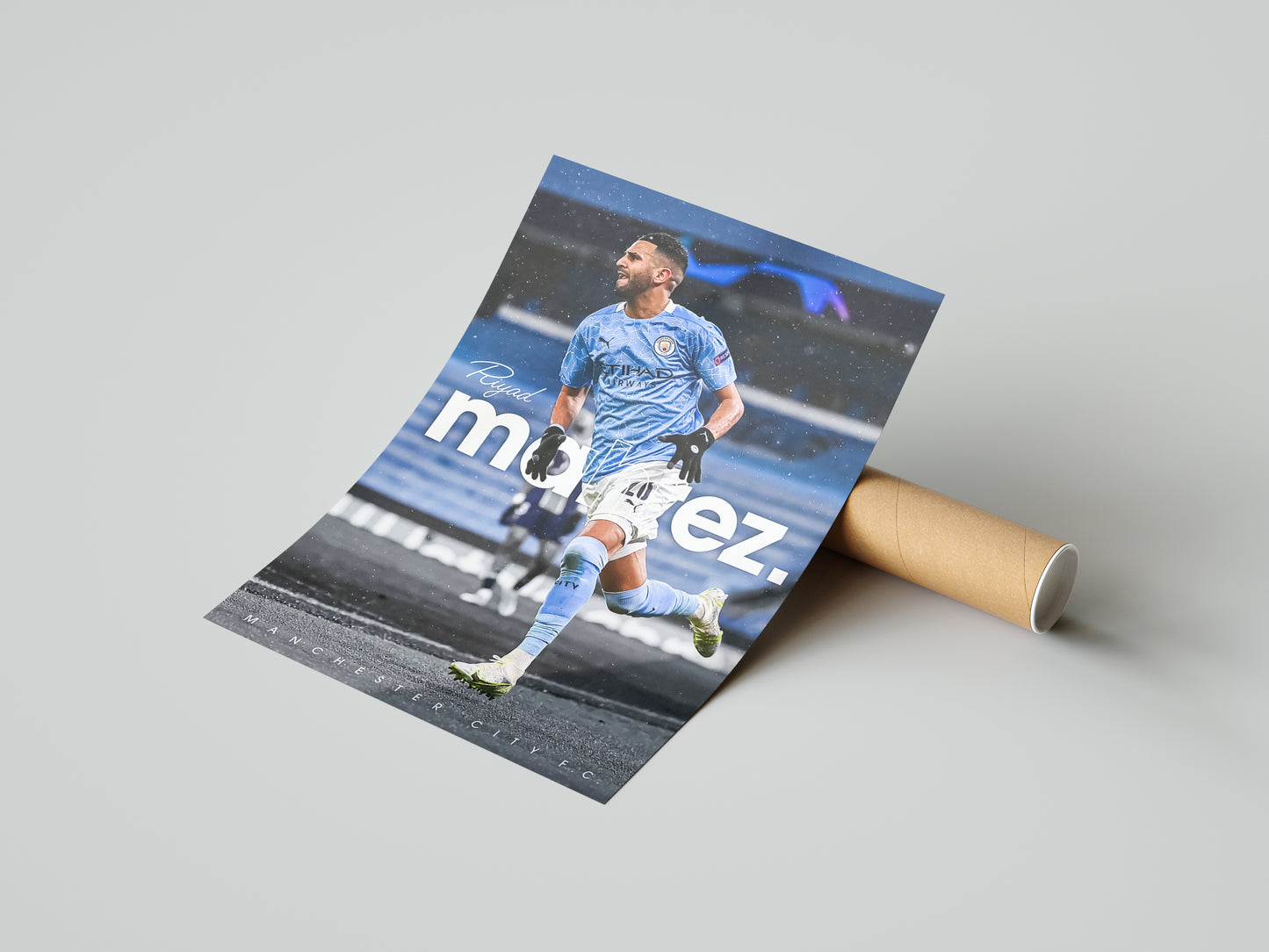 Riyad Mahrez Poster