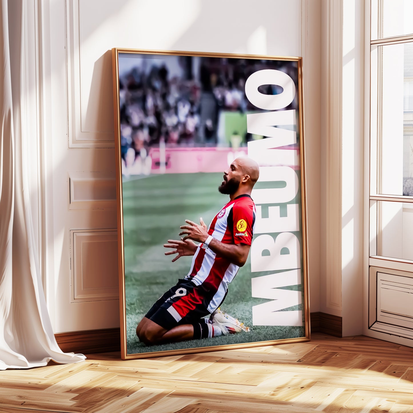 Bryan Mbeumo Poster