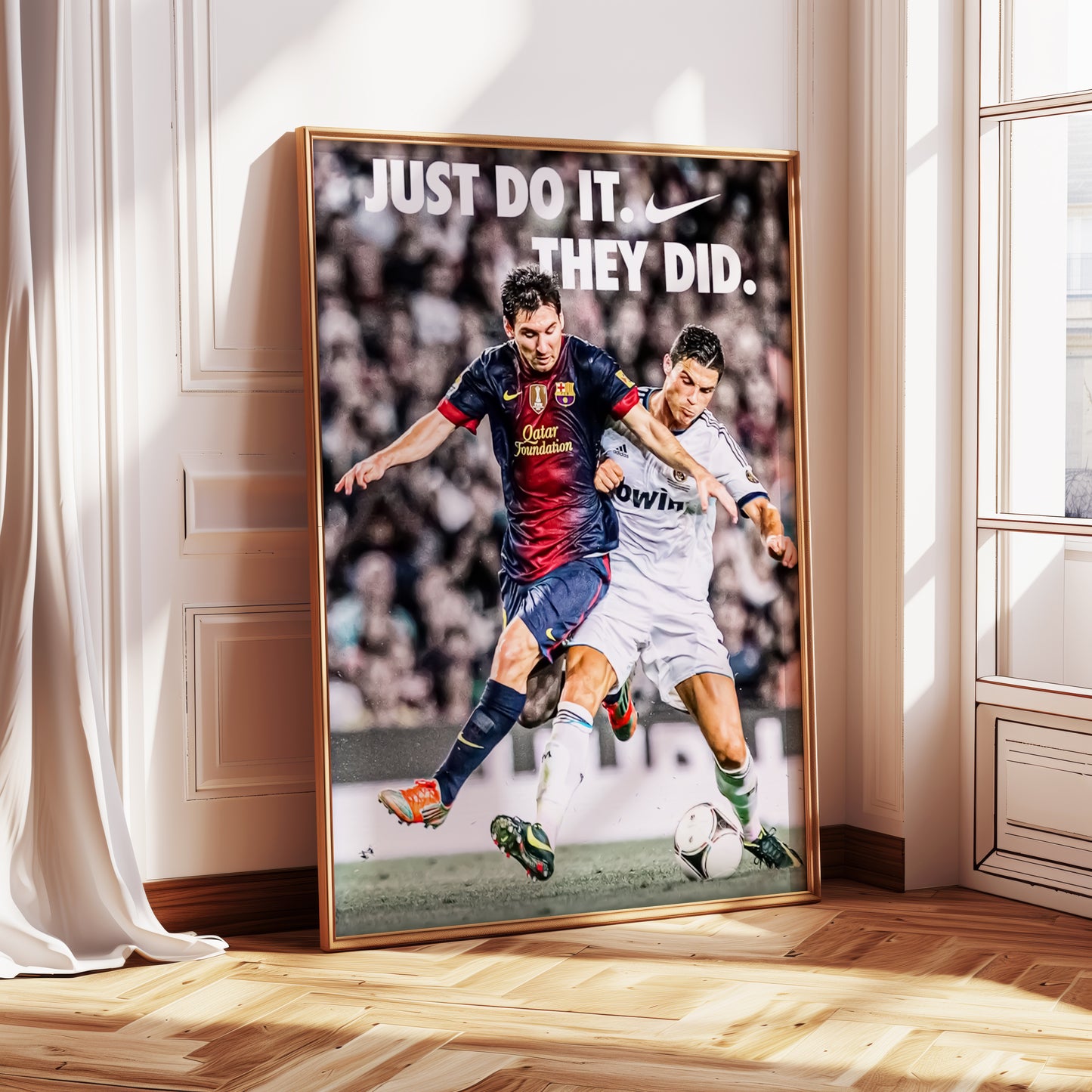 Messi & Ronaldo Poster