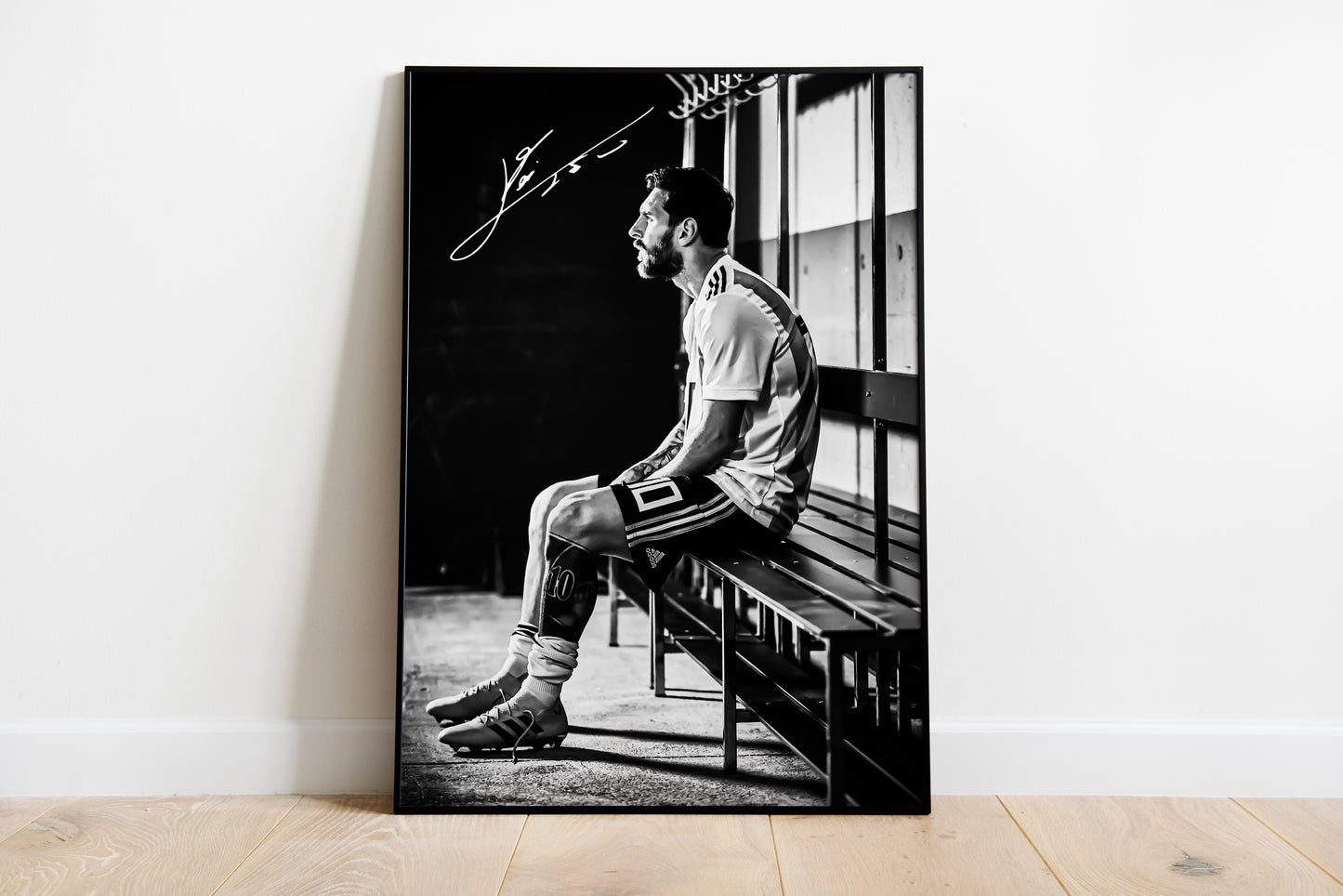 Lionel Messi, signierte Unterschrift, 22/23 PSG, Barcelona, Argentinien, Digitaldruck, Poster, Wand-Kunst-Dekor, Geburtstagsgeschenk, Ausdrucke