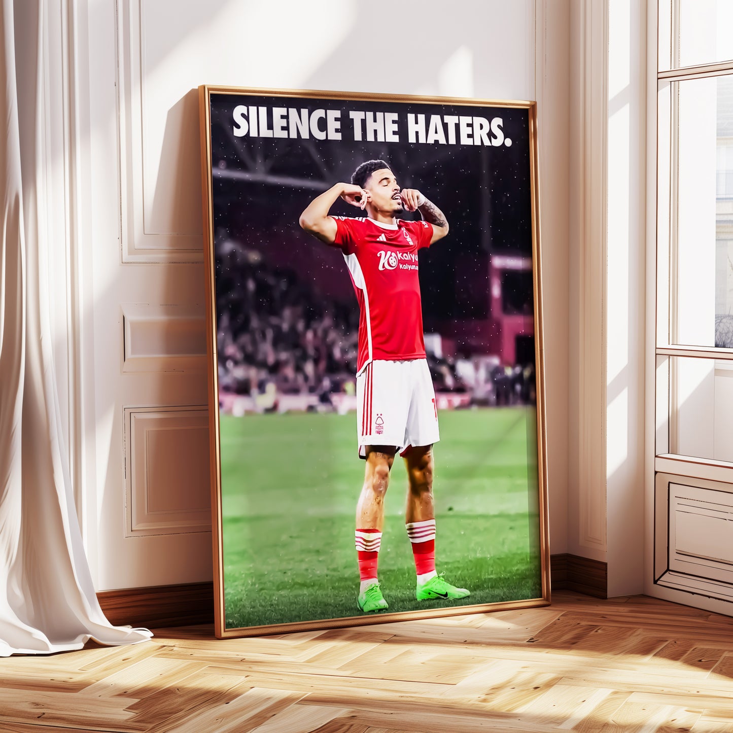 Morgan Gibbs White Poster