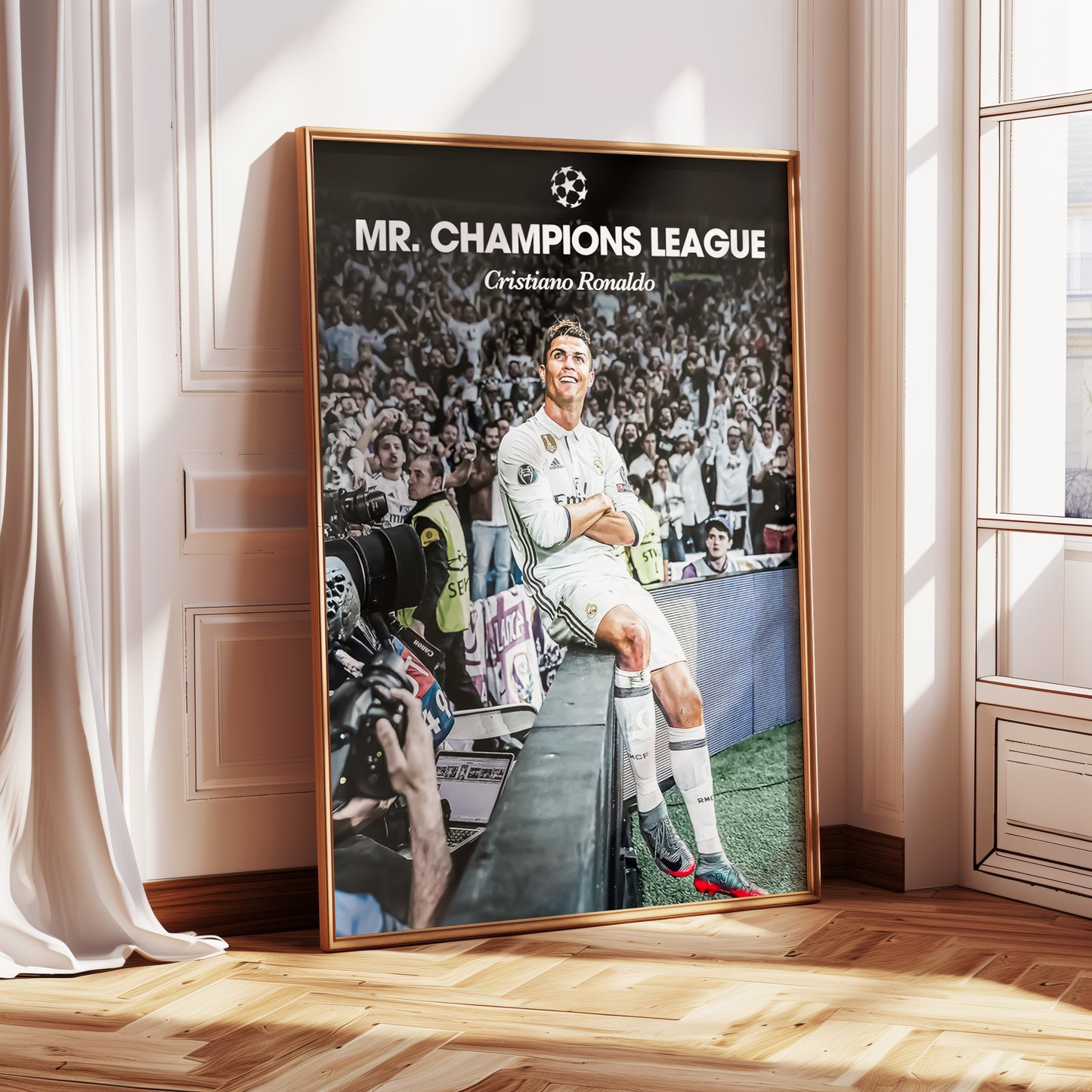 Cristiano Ronaldo "Mr Champions League" Poster