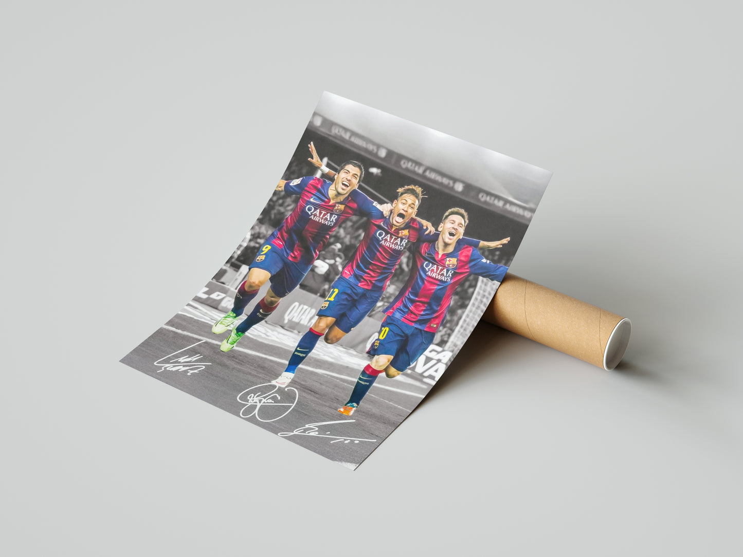Messi, Neymar, Suarez "MSN" Poster