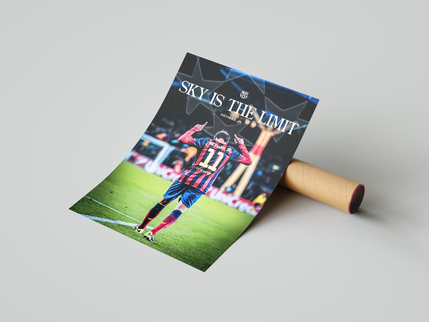 Neymar "Sky Is The Limit" Poster