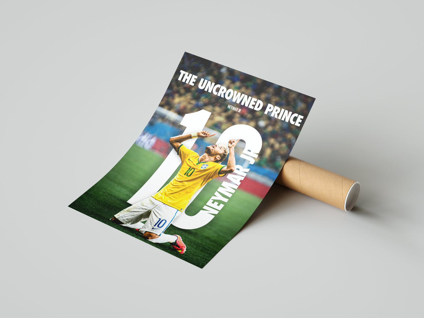 Neymar "Uncrowned Prince" Poster