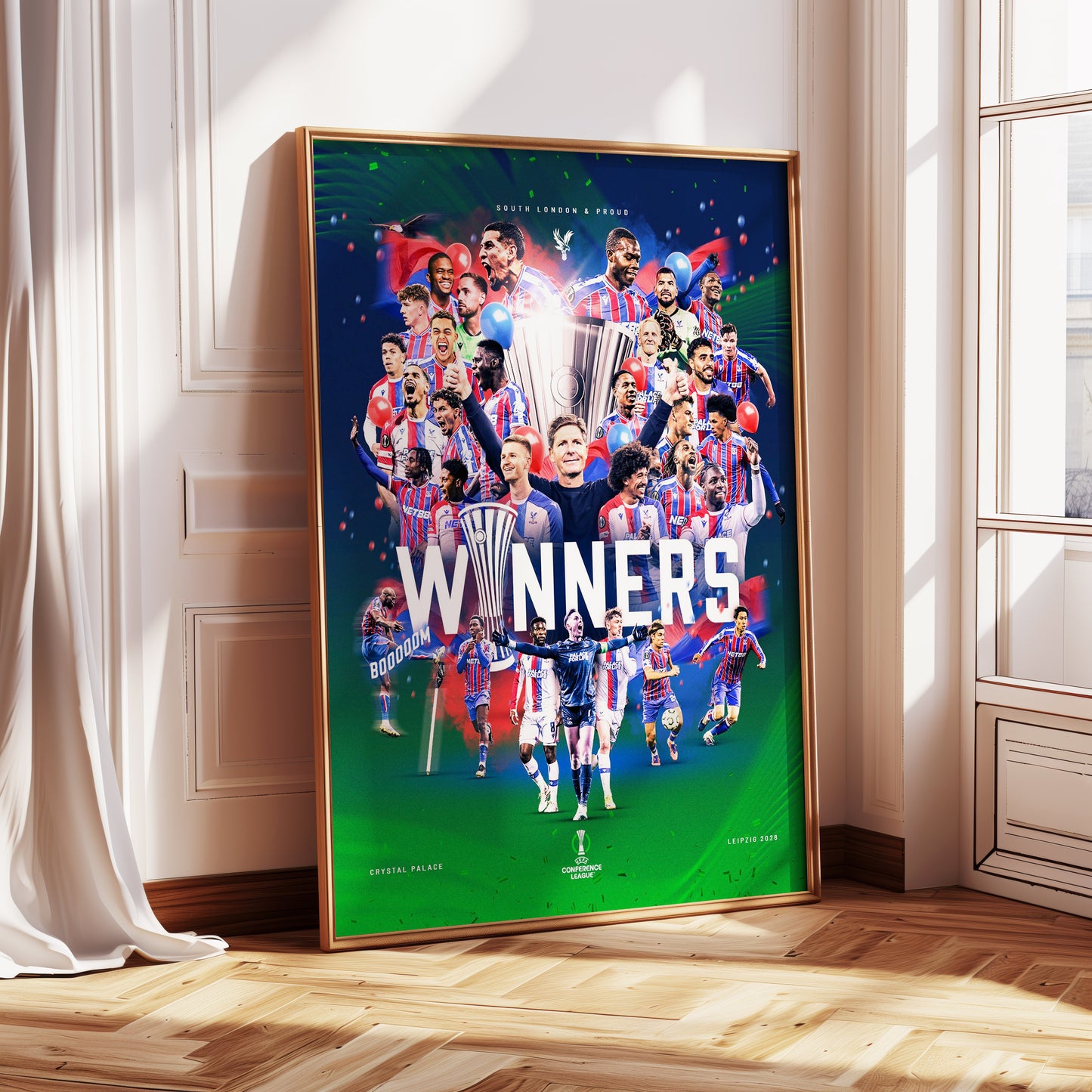 Crystal Palace "Champions" Poster