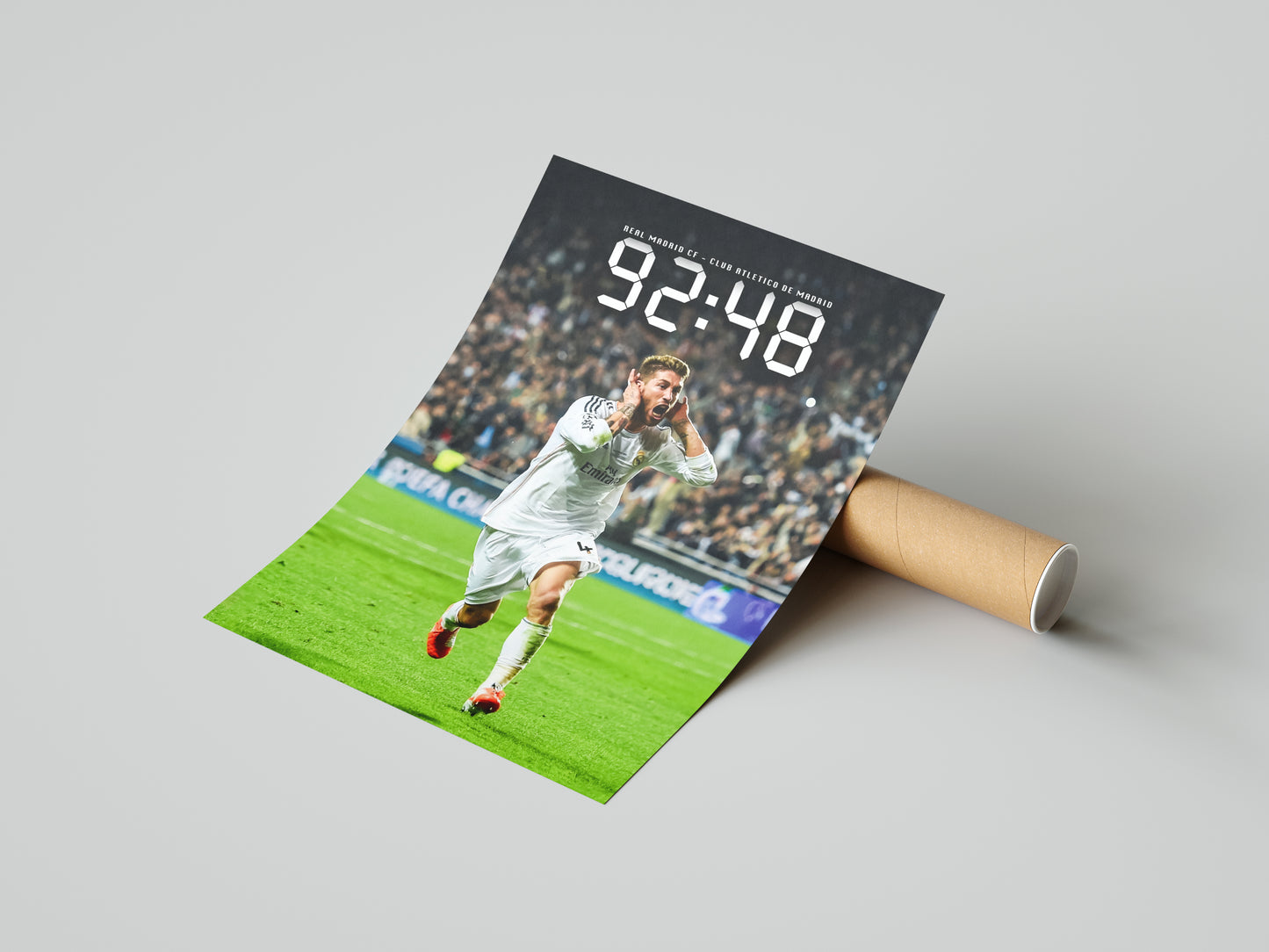 Sergio Ramos "92:48" Poster