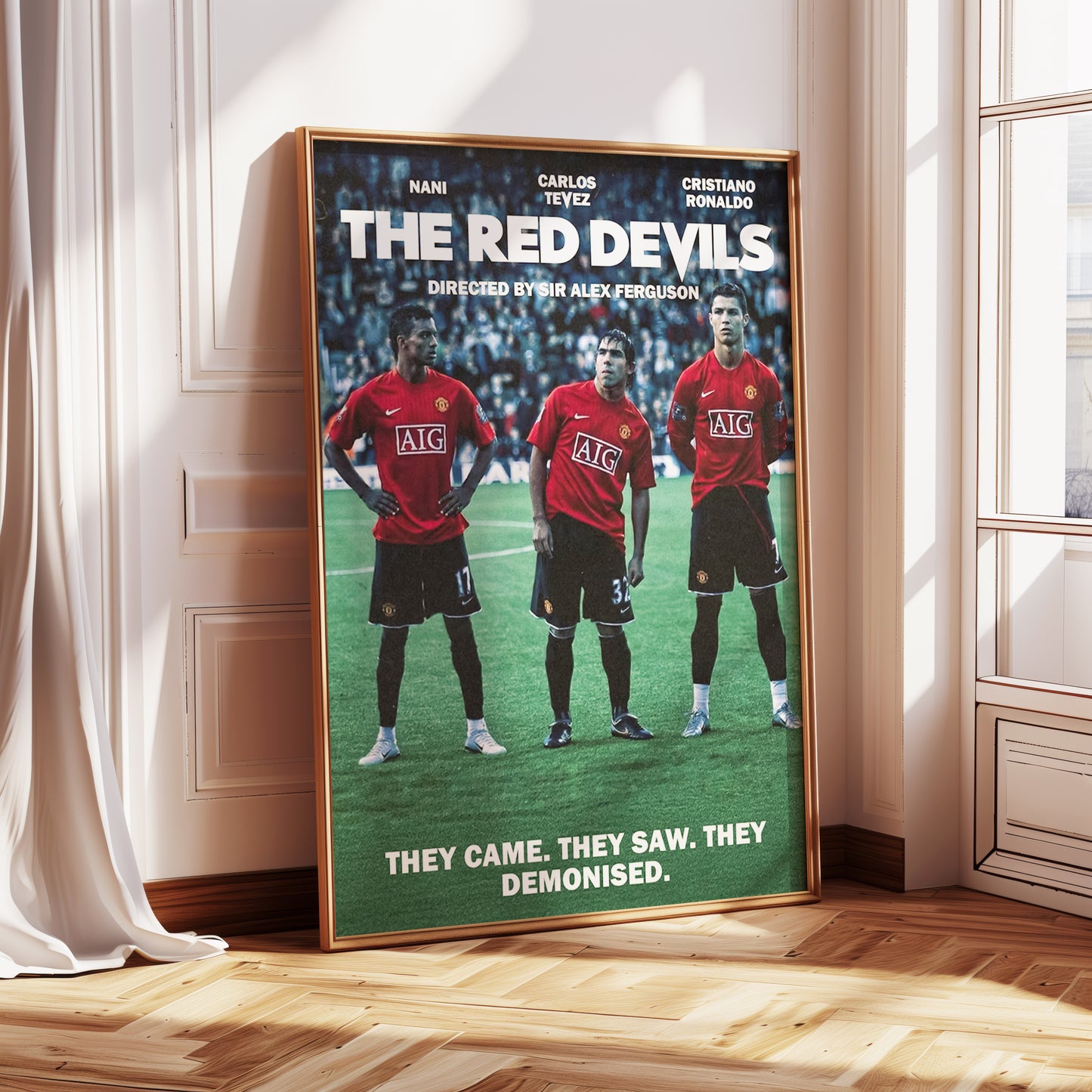 Rooney, Nani & Ronaldo Poster