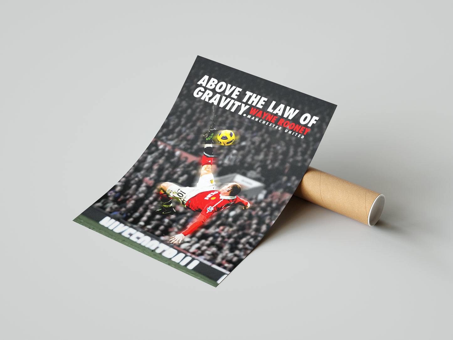 Wayne Rooney "Bicycle Kick" Poster