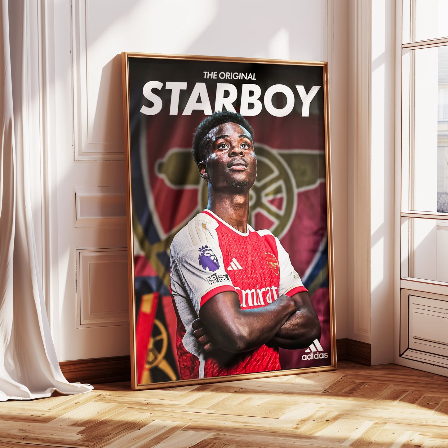 Bukayo Saka "Original Starboy" Poster