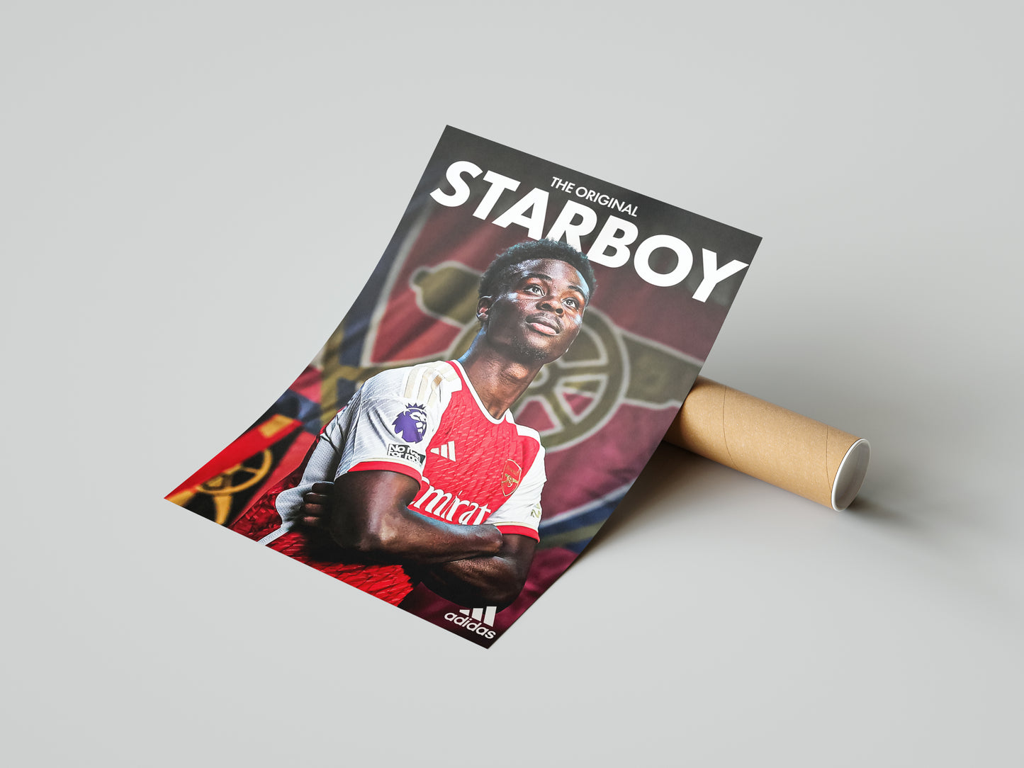 Bukayo Saka "Original Starboy" Poster