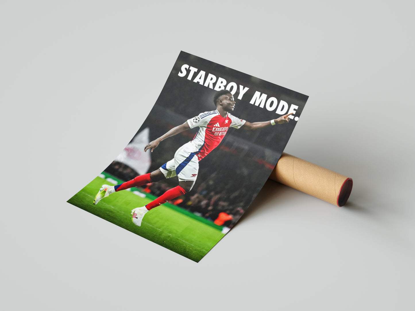 Bukayo Saka "Starboy Mode" Poster