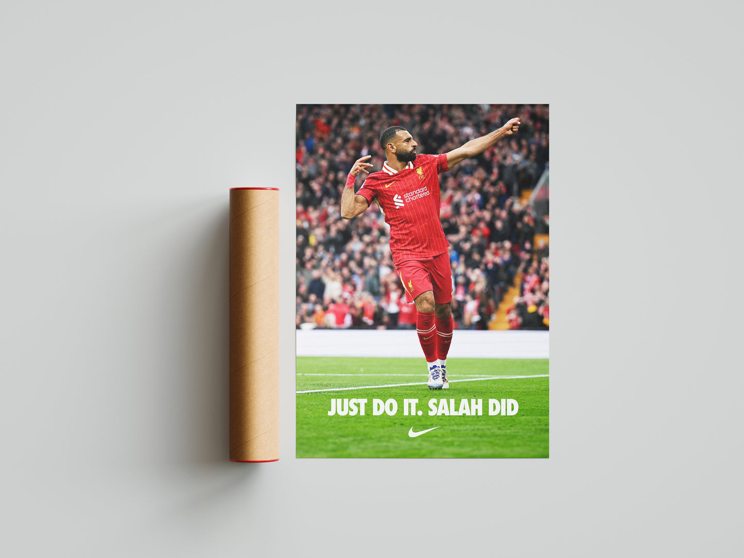 Mohamed Salah "Just Do It' Poster Print