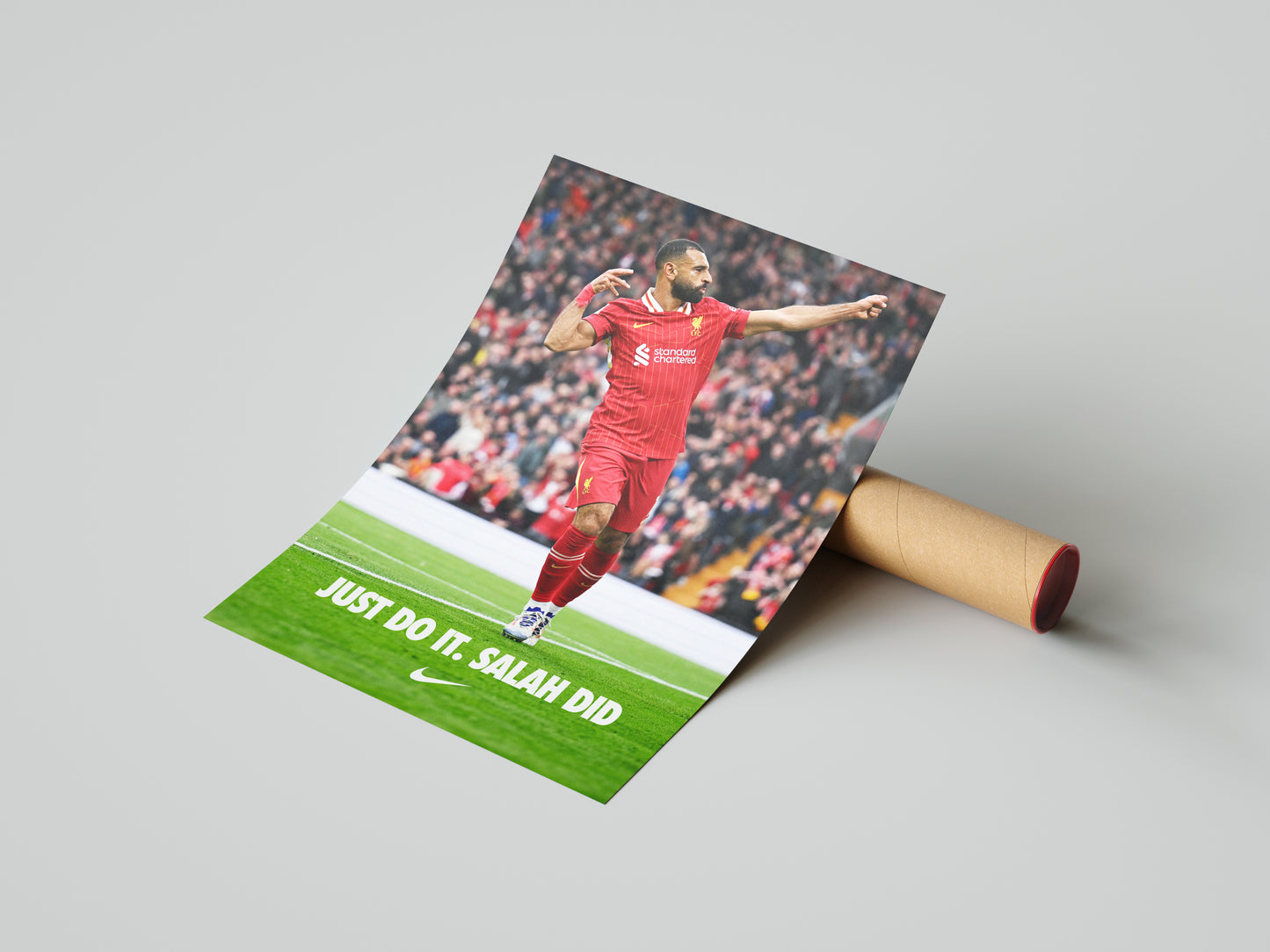 Mohamed Salah "Just Do It' Poster Print