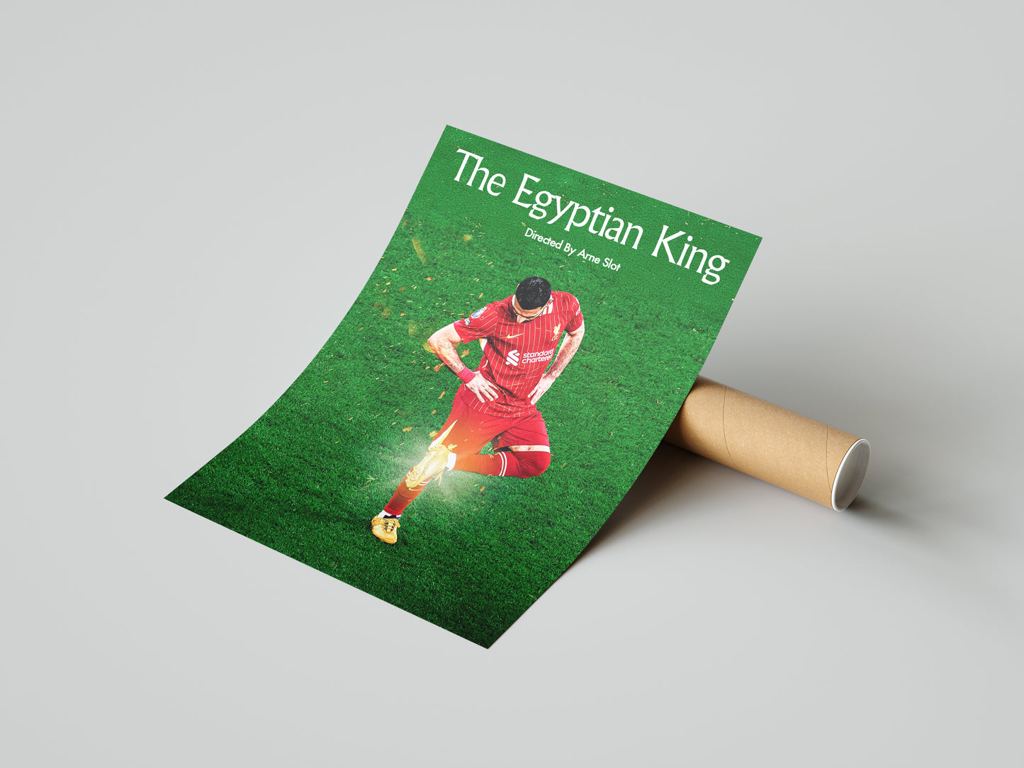 Mohamed Salah "The Egyptian King" Poster