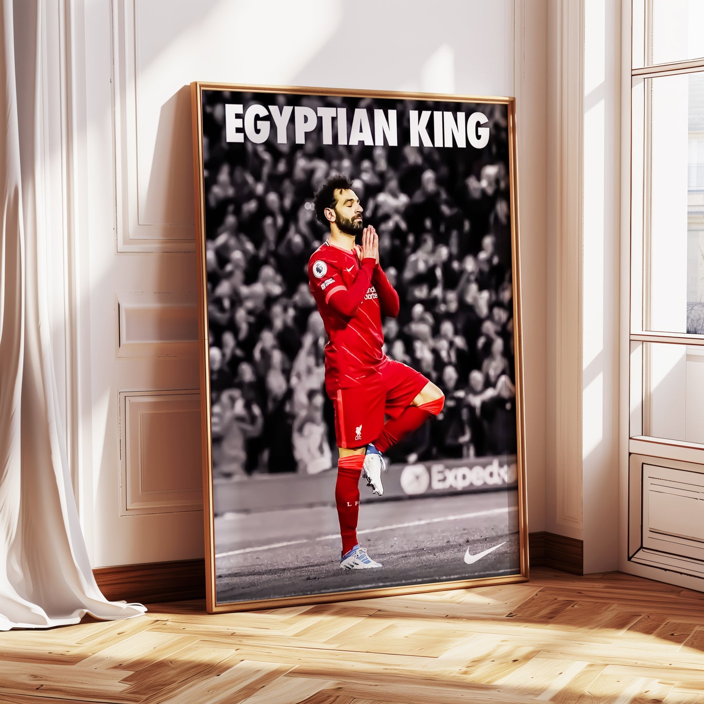Mohamed Salah "The Egyptian King" Poster