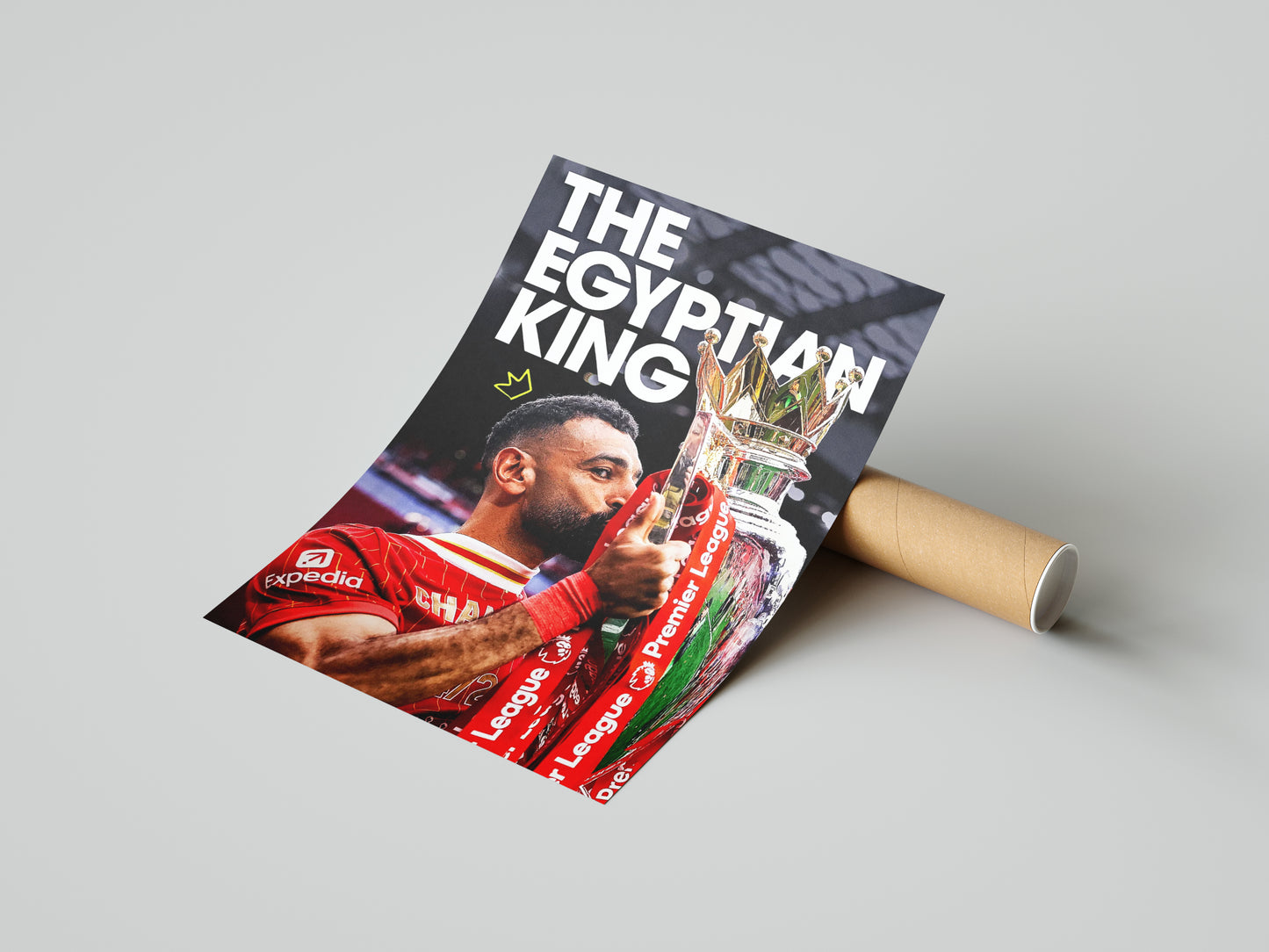 Mohamed Salah "The Egyptian King" Poster