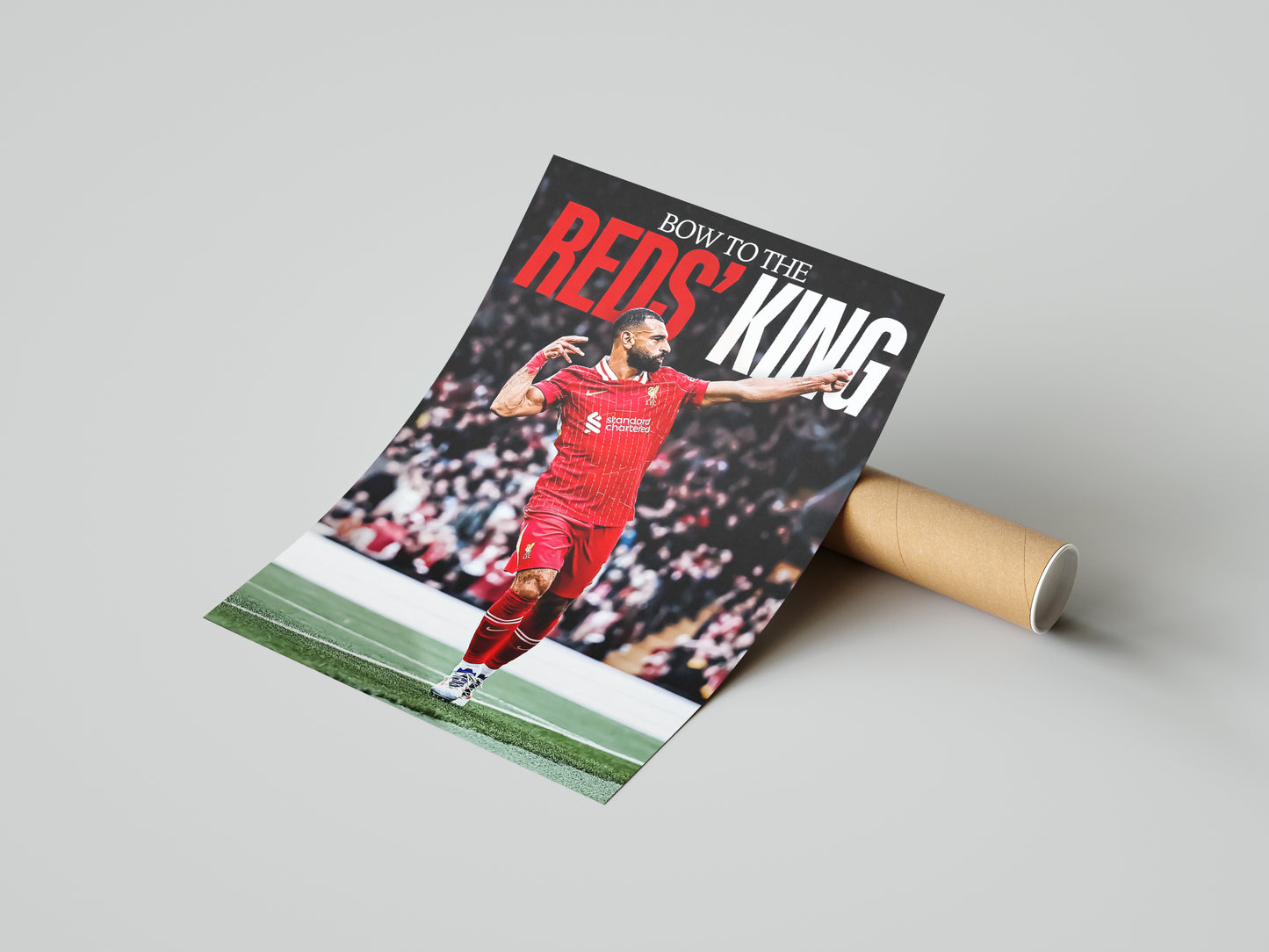 Mohamed Salah "Reds King" Poster
