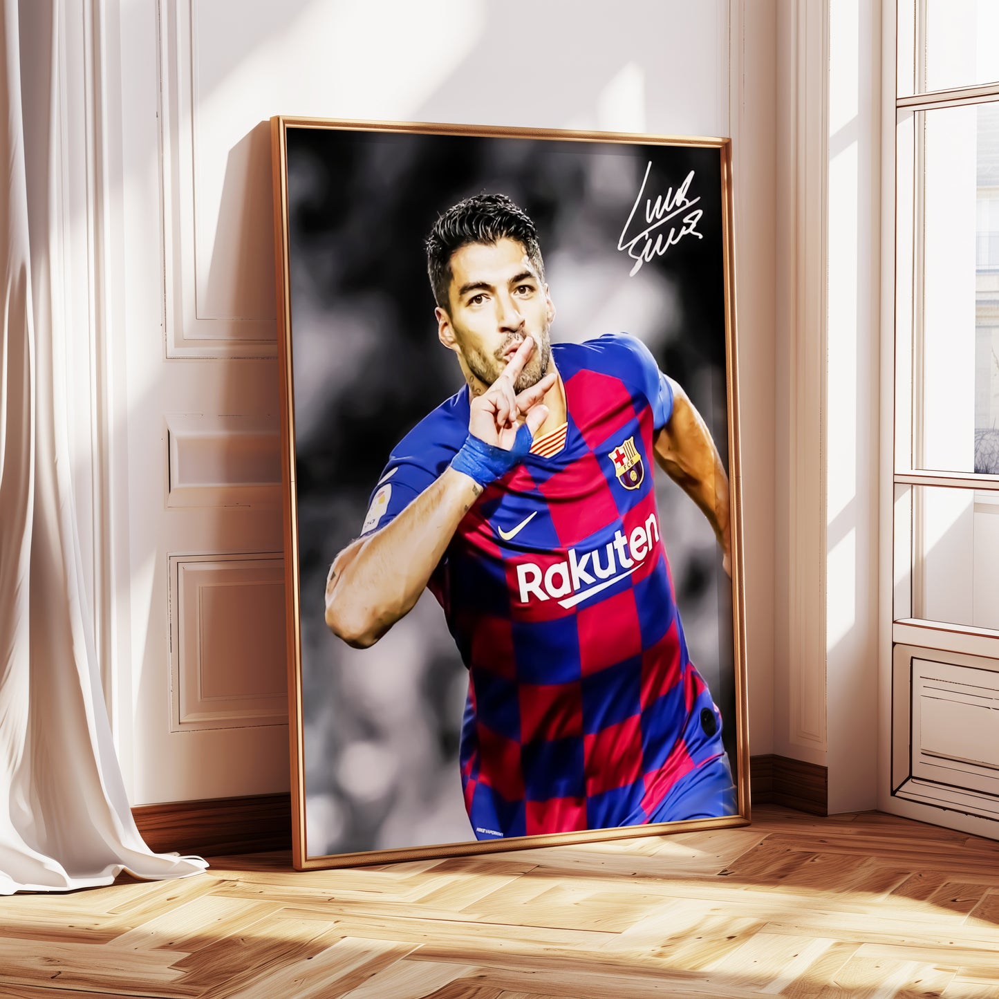 Luis Suarez Signature Poster