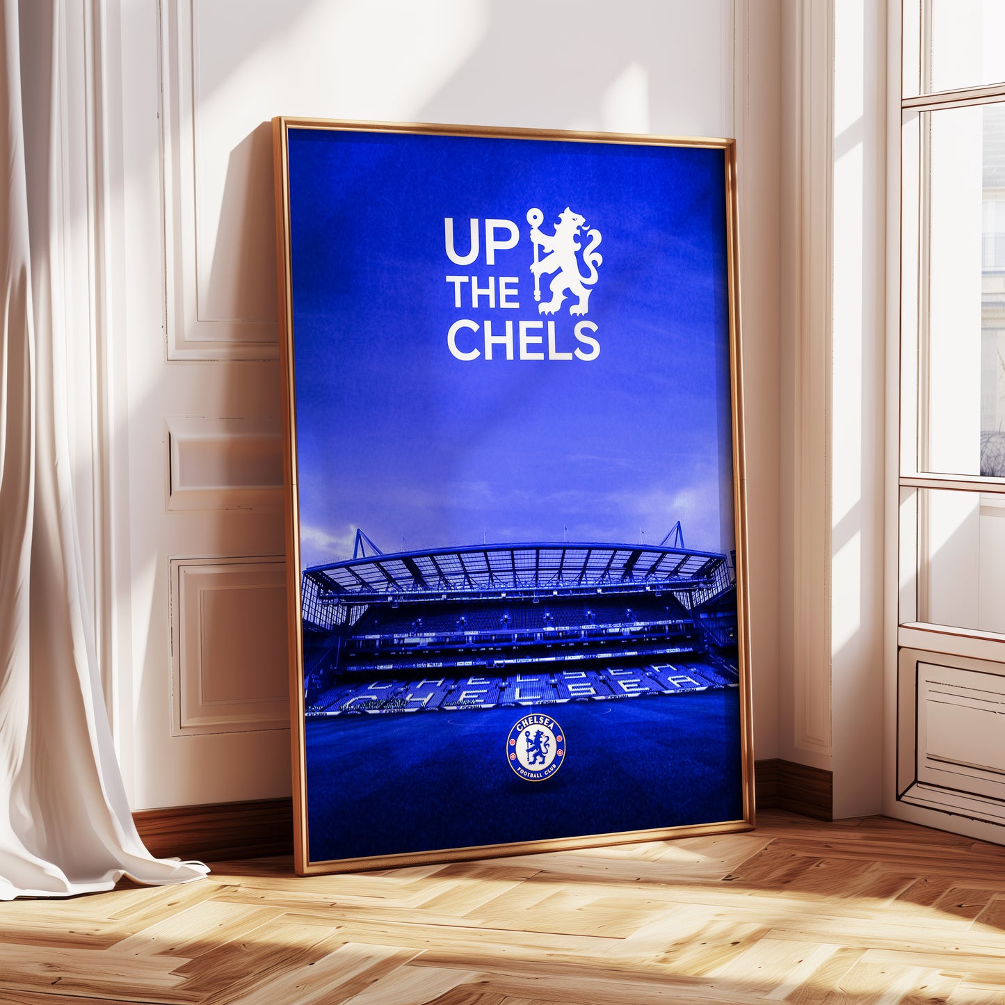 Chelsea "Up The Chels" Stadium Poster