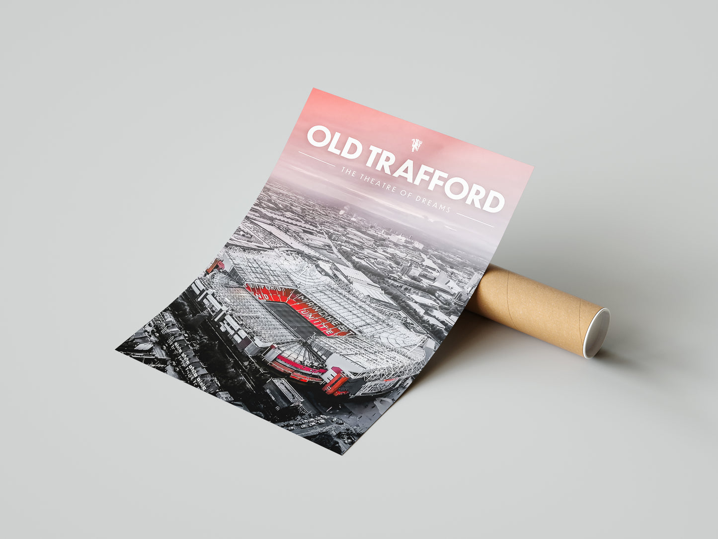 Manchester United "Old Trafford" Stadium Poster
