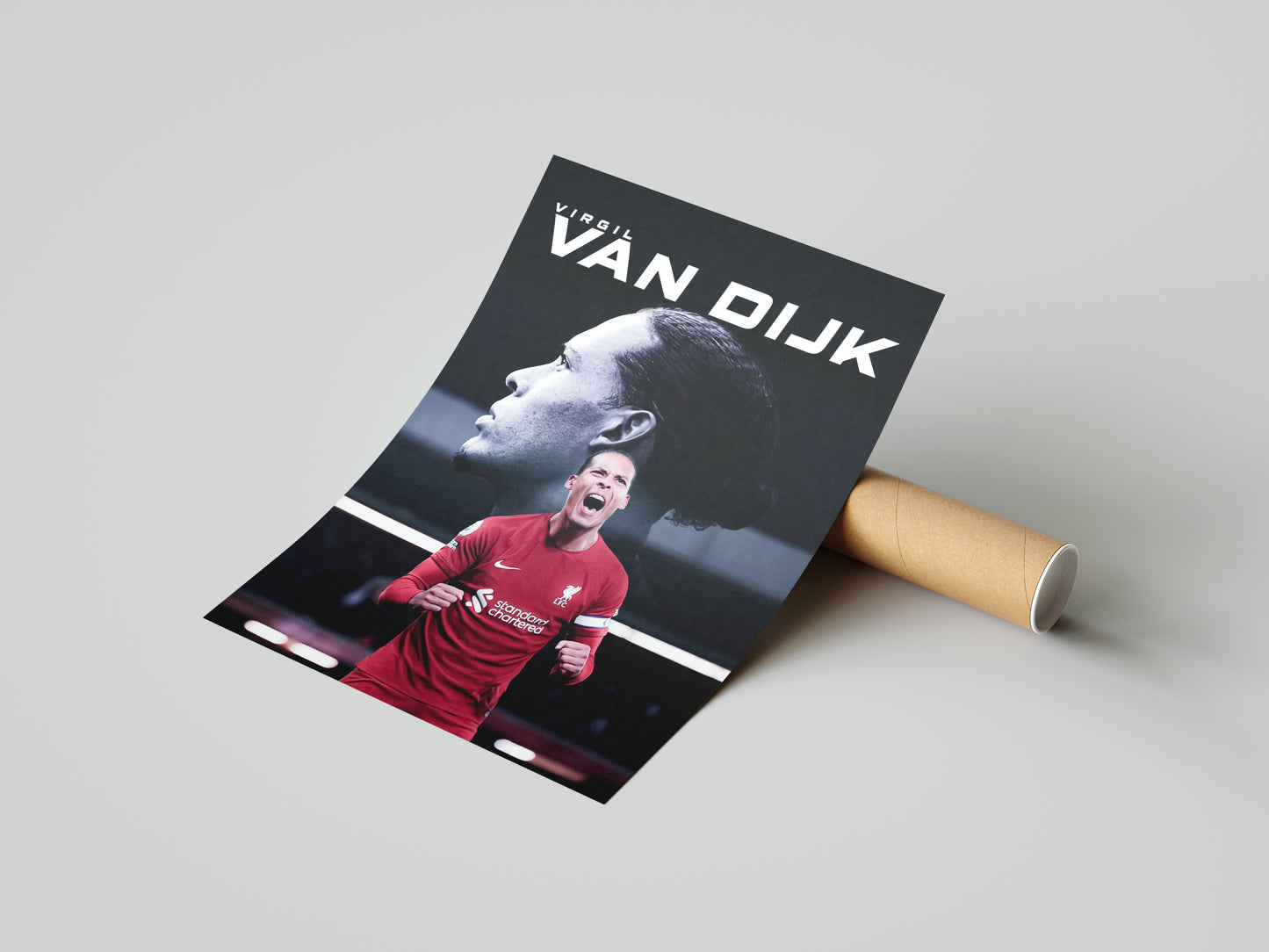 Virgil Van Dijk Poster