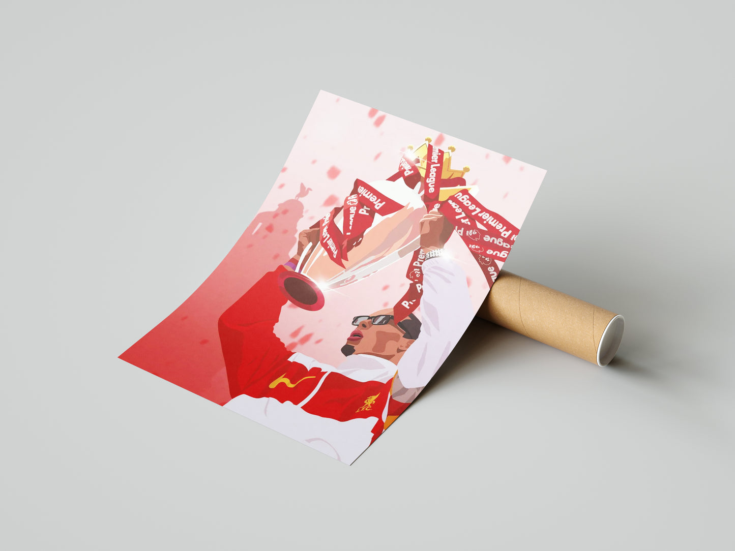 Virgil Van Dijk Poster
