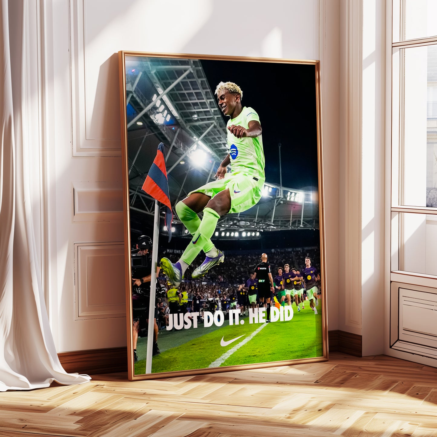 Lamine Yamal "Just Do It" Poster
