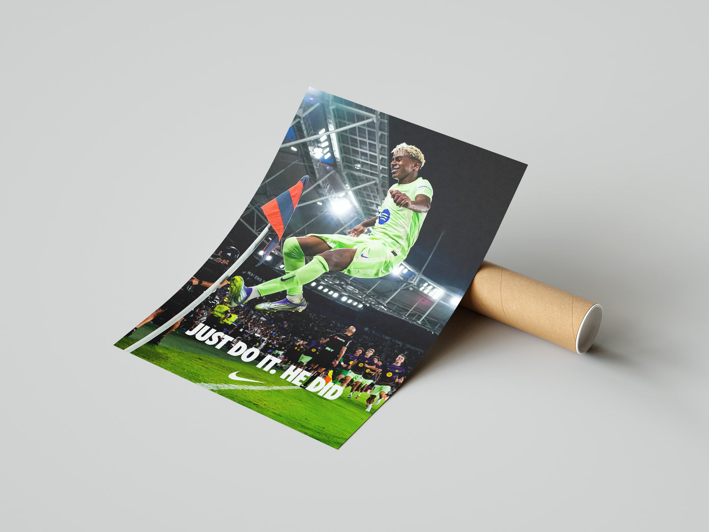 Lamine Yamal "Just Do It" Poster