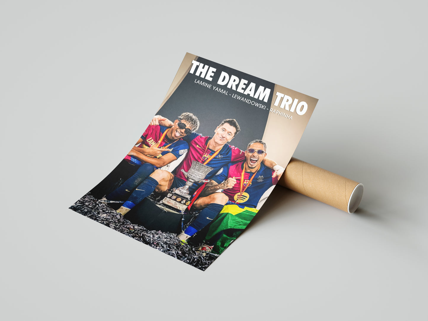 Barcelona "Dream Trio" Poster