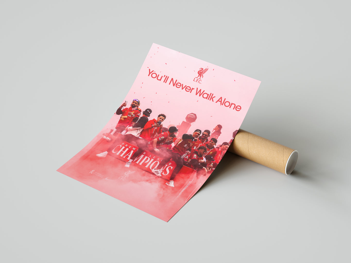 Liverpool "YNWA" Poster