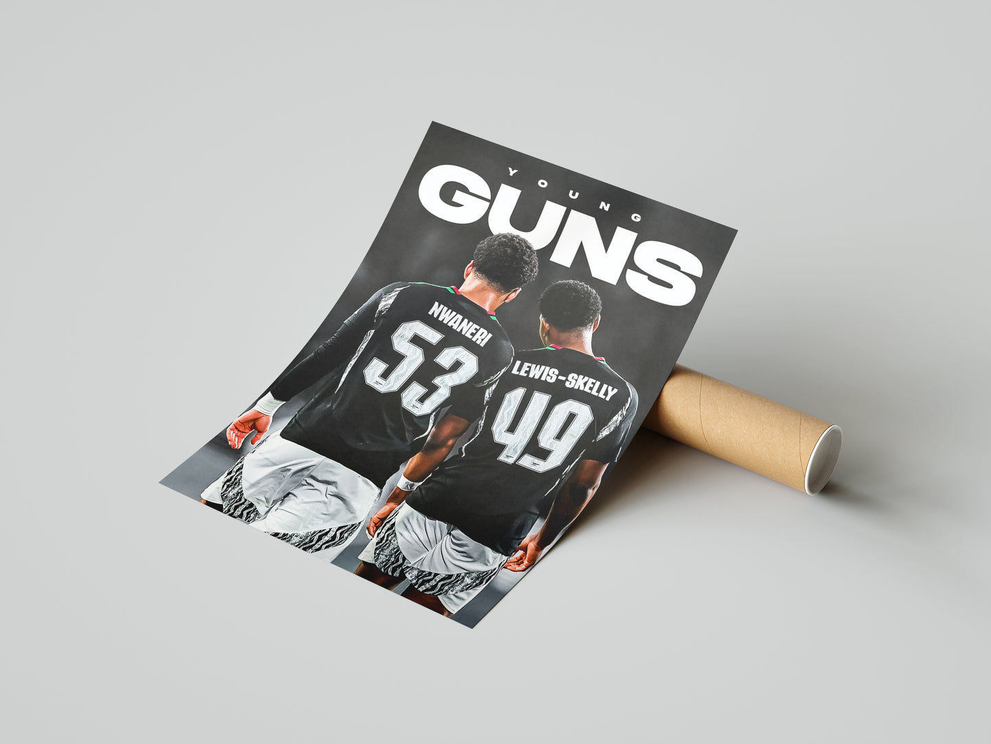 Nwaneri & Lewis-Skelly "Young Guns" Poster