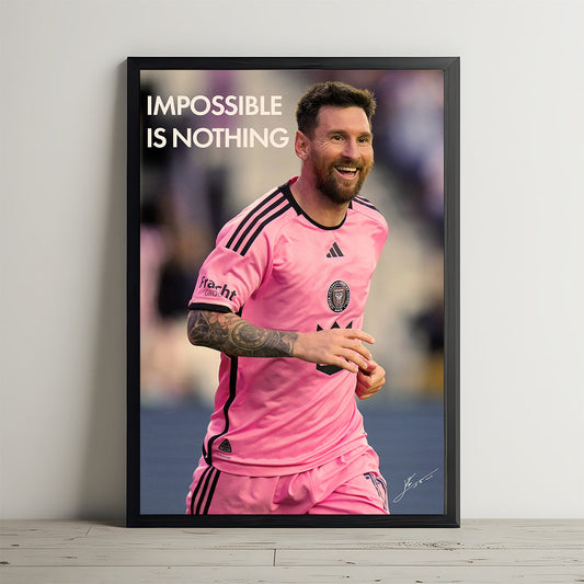 Lionel Messi Poster Print