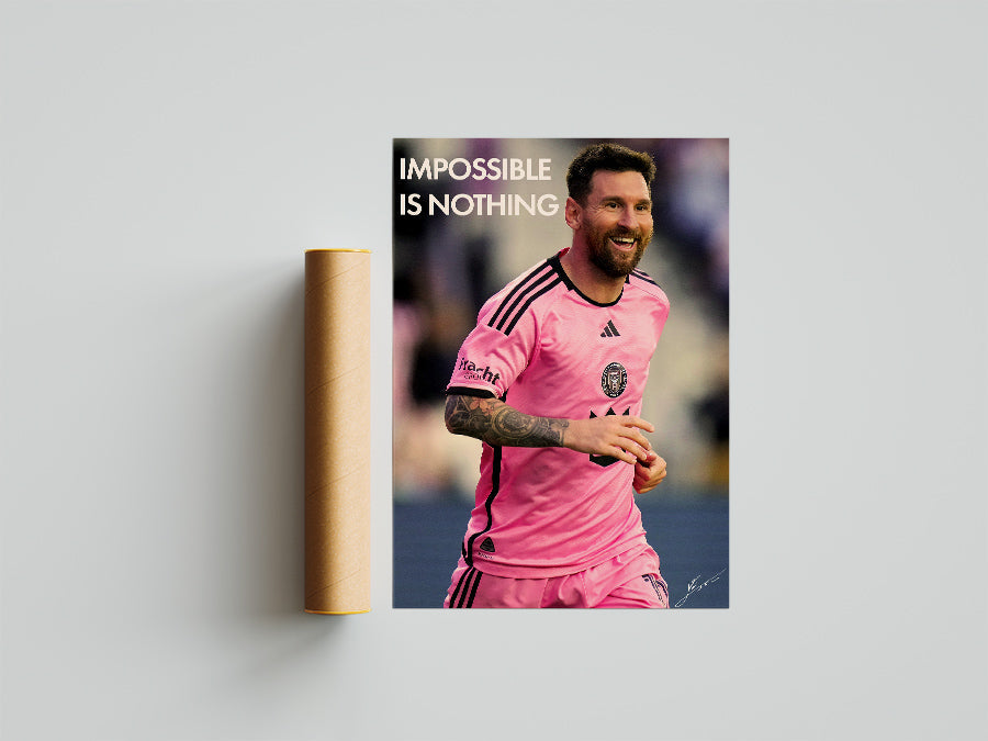 Lionel Messi Poster Print