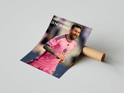 Lionel Messi Poster Print