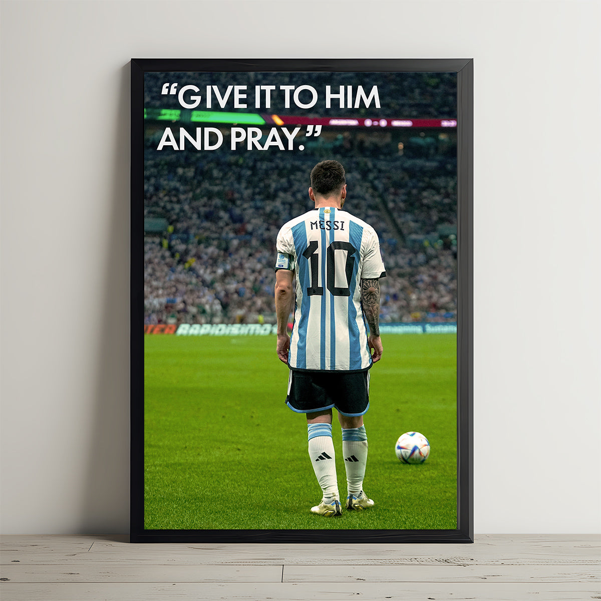 Lionel Messi Poster Print