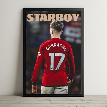 Garnacho "Starboy" Poster Print