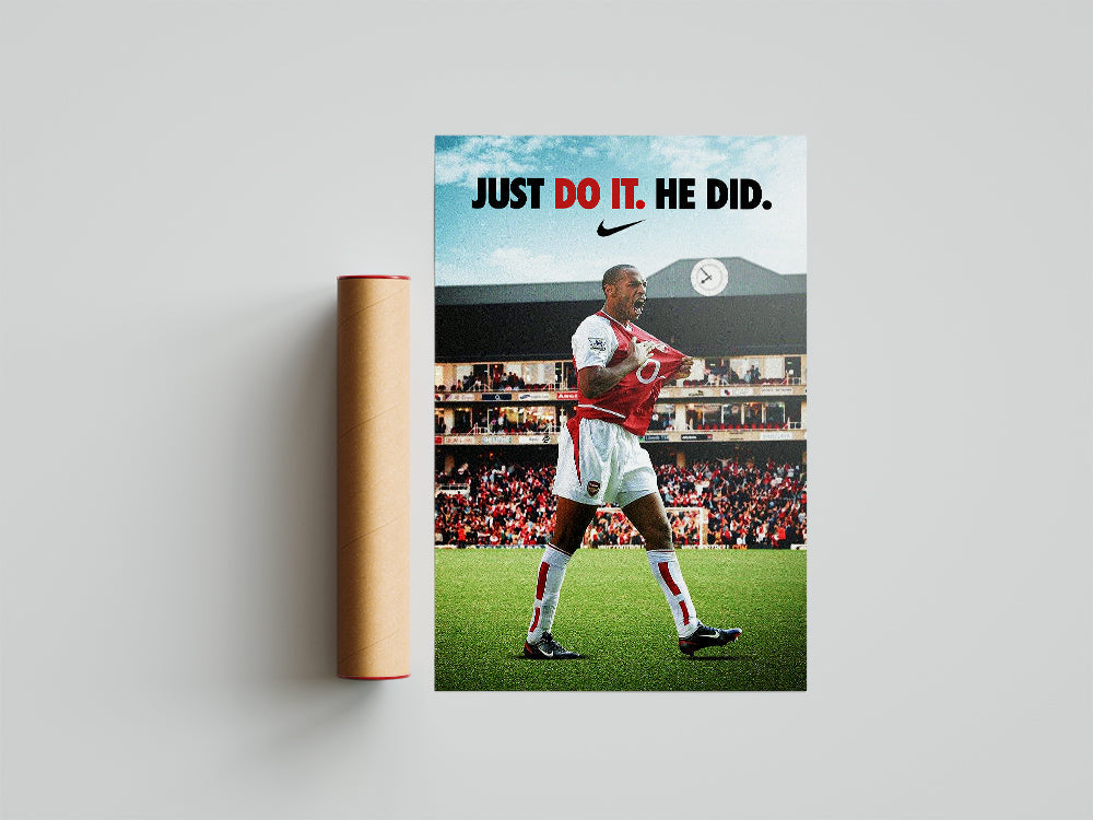 Thierry Henry Poster Print