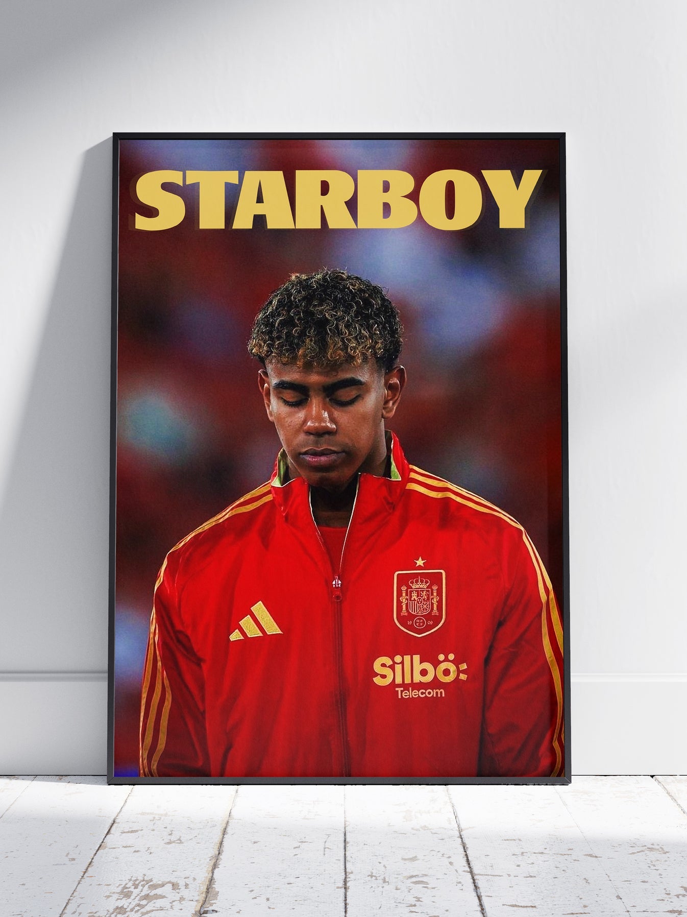 Lamine Yamal "Starboy" Poster Print