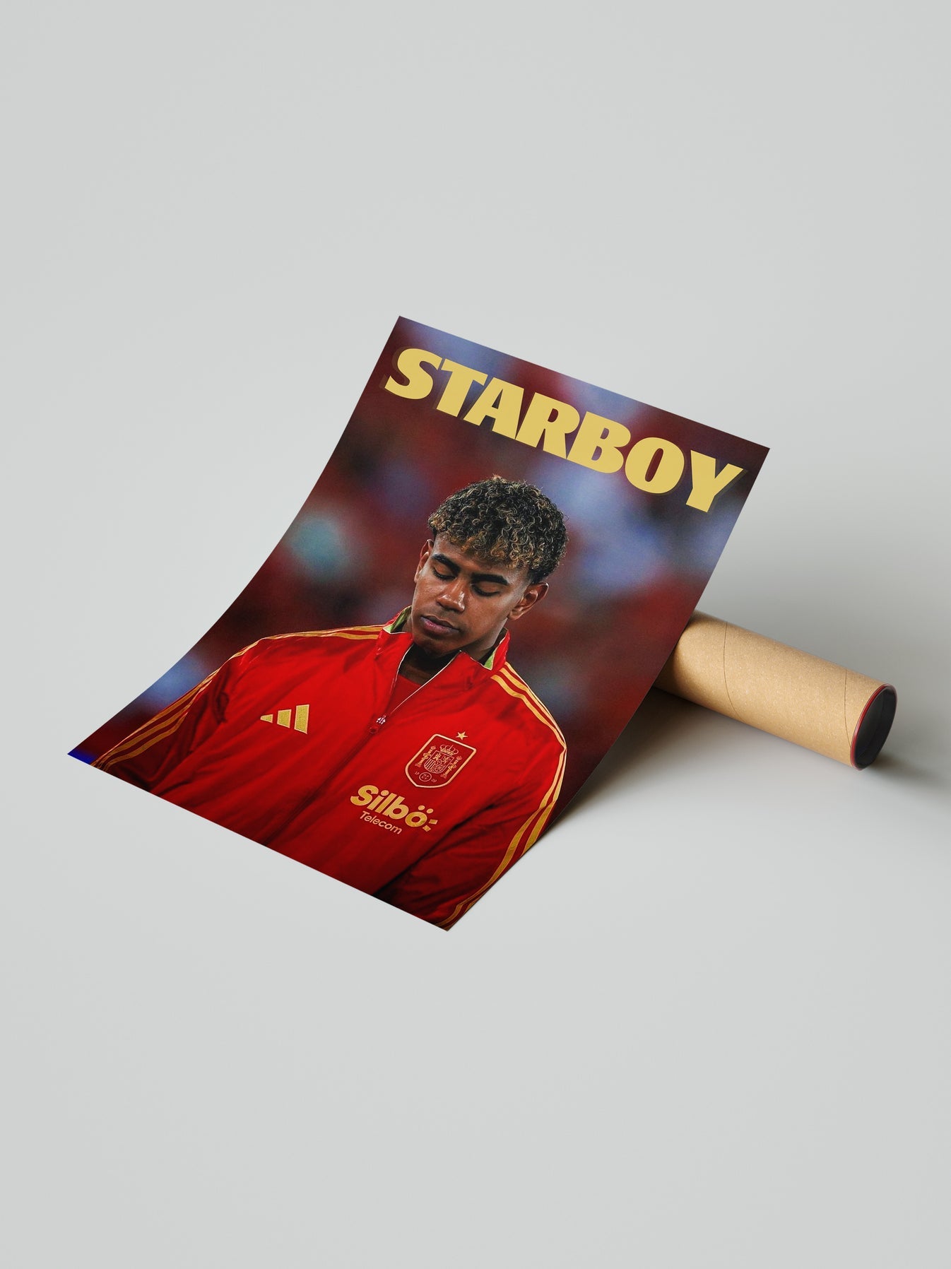 Lamine Yamal "Starboy" Poster Print