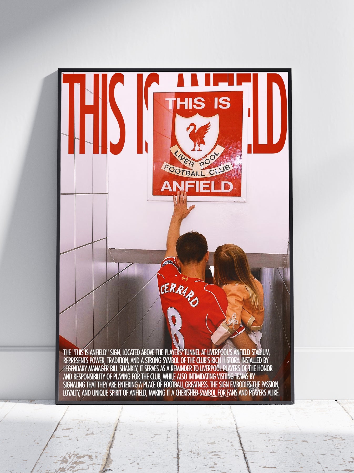 Steven Gerrard Poster Print