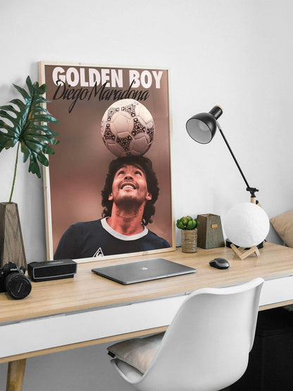 Diego Maradona Poster Print