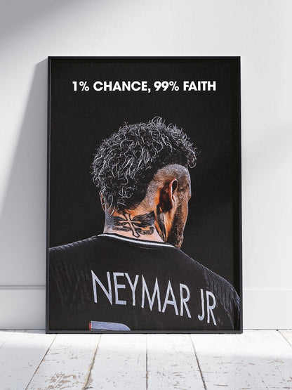 Neymar Poster Print