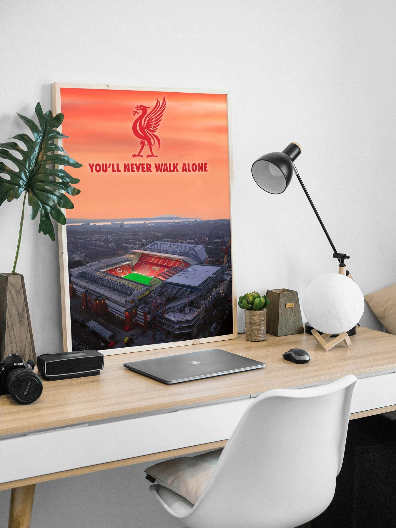 Liverpool Stadium Poster Print