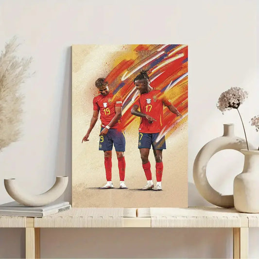 Lamine Yamal & Nico Williams Poster Print