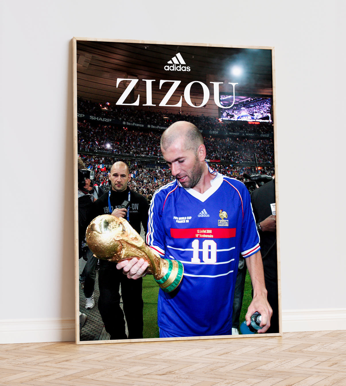 Zinedine Zidane "Zizou" Poster Print