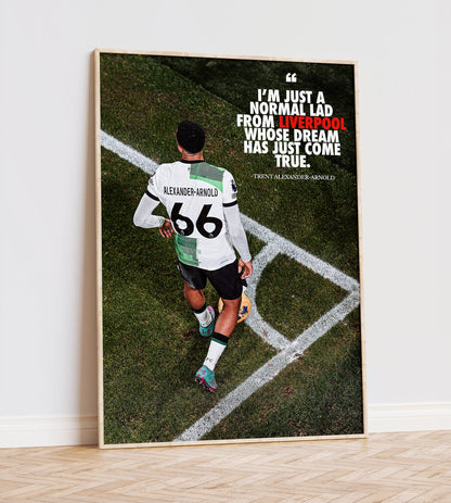 Trent Alexander-Arnold "Dream" Poster Print